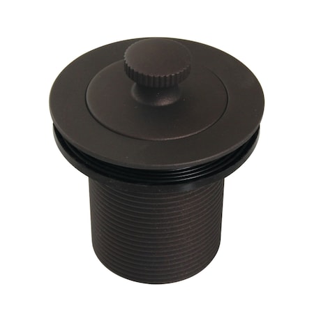 Kingston Brass 112 Lift and Turn Tub Drain with 2 Body Thread, Oil Rubbed Bronze DLT20ORB